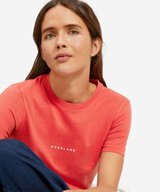 Crew-Neck T-shirt with Placement Print